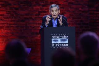 Marian Turski, Polish historian, journalist, survivor of the Holocaust and member of the Auschwitz International Council